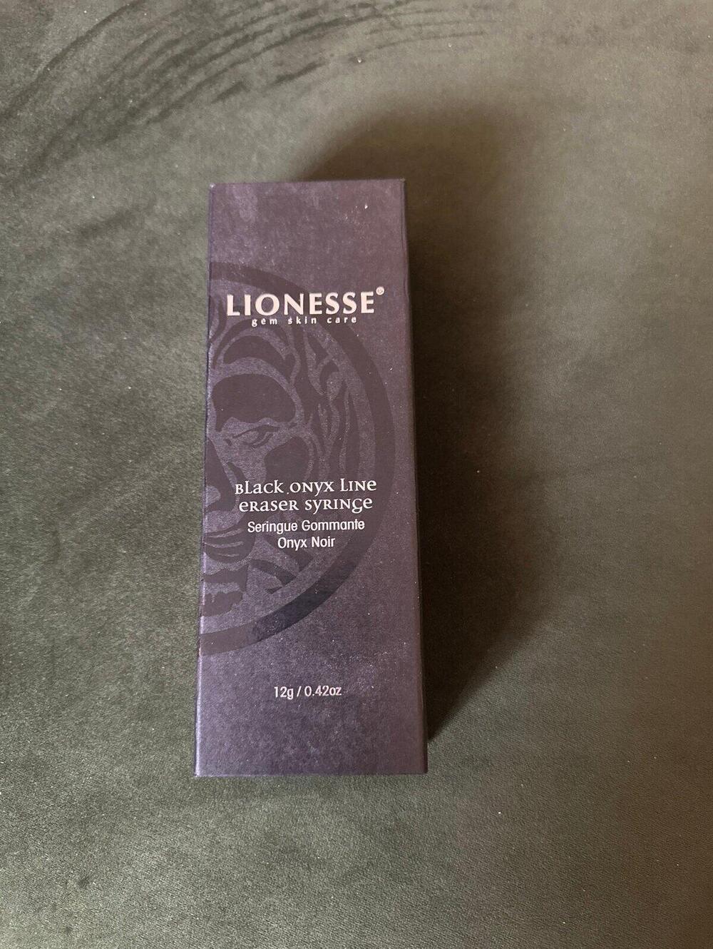 Lionesse Gem Skin Care Black Onyx Line Eraser Syringe In Box  12g/0.42oz